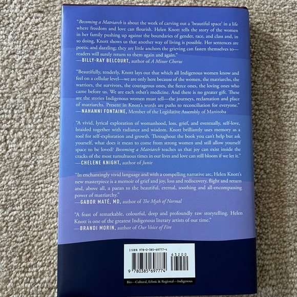 Becoming a Matriarch - Helen Knott - Picture 2 of 2